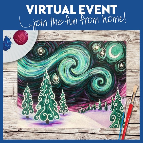 Starry Northern Lights - Live Virtual Event or Watch Recording Later